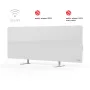 AENO Premium Eco Smart Sildītājs, 700W, Rūdīts stikls, Infrasarkanais+konvekcijas sildīšanas veids, Kontaktdakšas tips: Eiropa (E/F tips), BALTS