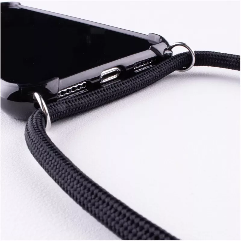 Lookabe Necklace Snake Edition telefona maciņš iPhone XR, sudraba/melns