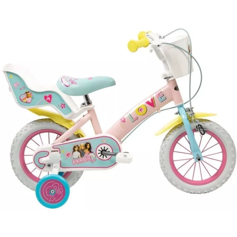 Bērnu velosipēds Toimsa 12 collu modelis 1265 — Barbie dizains