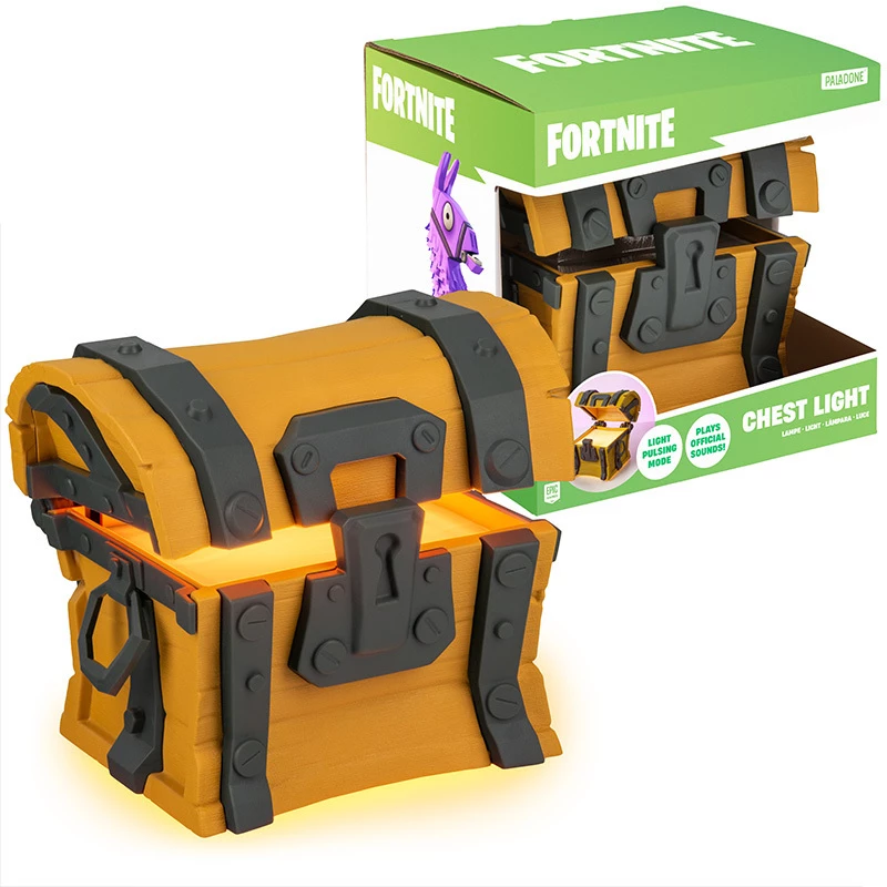 Paladone Fortnite Chest Light – tematisks LED naktslampiņš