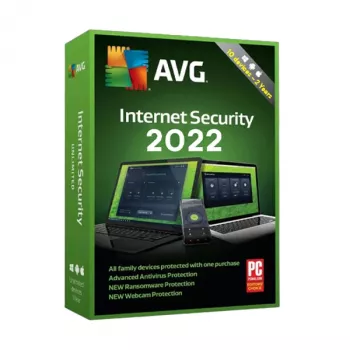 AVG Internet Security | 10 PC | 2 Gadi