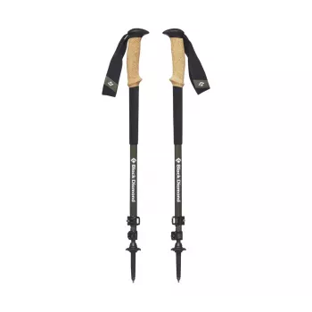Trekking nūja Black Diamond Alpine Carbon Cork Unisex Teleskopiska