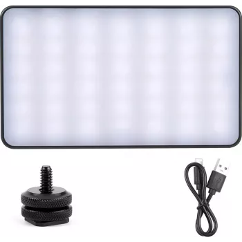 PULUZ Kabatas LED Foto Lampas (Melna)