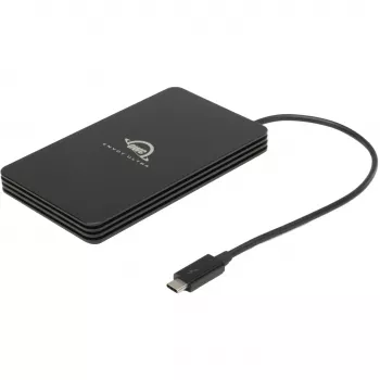 OWC Envoy Ultra - ārējais SSD - 2 TB - pārnēsājams - M.2 NVMe - Thunderbolt 5 (USB-C savienotājs) - Melns (OWCTB5ENVU02)
