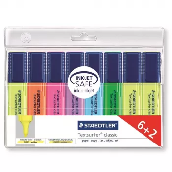 Marķieris Staedtler Textsurfer classic 364 8 gab. ar slīpu galu