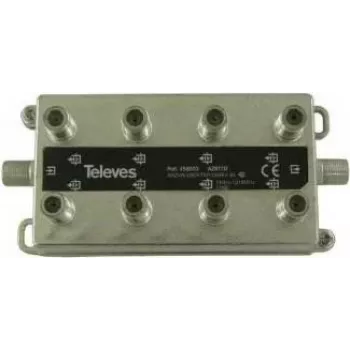 Sadalītājs Televes AZ817D 8-portu, 5–1218 MHz, 17 dB vājinājums