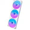NZXT F360 RGB Core 120mm ARGB 3 komplekts Balts
