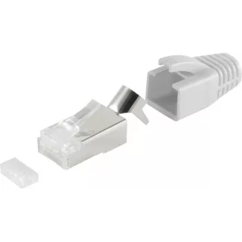 RJ-45 savienotājs ShiverPeaks S/CONN 72067-10GR pelēks balts
