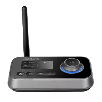 LogiLink BT0062 Bluetooth Audio uztvērējs/raidītājs BT 5.0, 10 m darbības rādiuss
