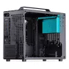 Jonsplus Z20 matx korpuss ar rokturi - melns