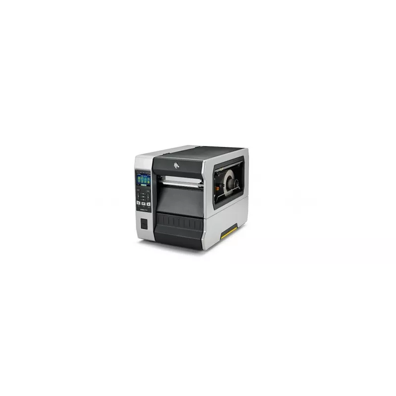 Etiķešu printeris Zebra ZT620 termotransfer 203×203 DPI 168 mm drukas platums LCD 26 kg Vadu & Bezvadu Ethernet Bluetooth Pelēks/Melns