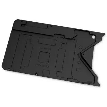 EK Water Blocks Quantum Vector FE RTX 3090 Ti Aluminium Black aizmugures plāksne