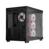 Datora korpuss LC-Power LC-8001B-ON Midi Tower Melns