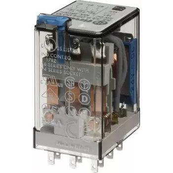 Miniatūrs industriālais spraudņu relejs FINDER 55.33.9.024.0090 (553390240090)