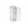 Rack skapis LANBERG FF01-6842-23SL 42U 600x800 mm ar sieta priekšējām un aizmugurējām durvīm