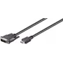 Goobay DVI-D/HDMI kabelis, niķelēts, 2 m | 50580
