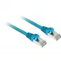 Tīkla vads Sharkoon patch kabelis SFTP RJ-45 Cat.7a 3 m zils