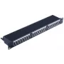 Patch Panel S-Conn BS75065 24 porti Cat6 19 inch melns