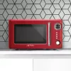 ETA Storio Red Solo galda mikroviļņu krāsns — 20 L, 700 W, 5 jaudas līmeņi, 245 mm pagriežamais šķīvis