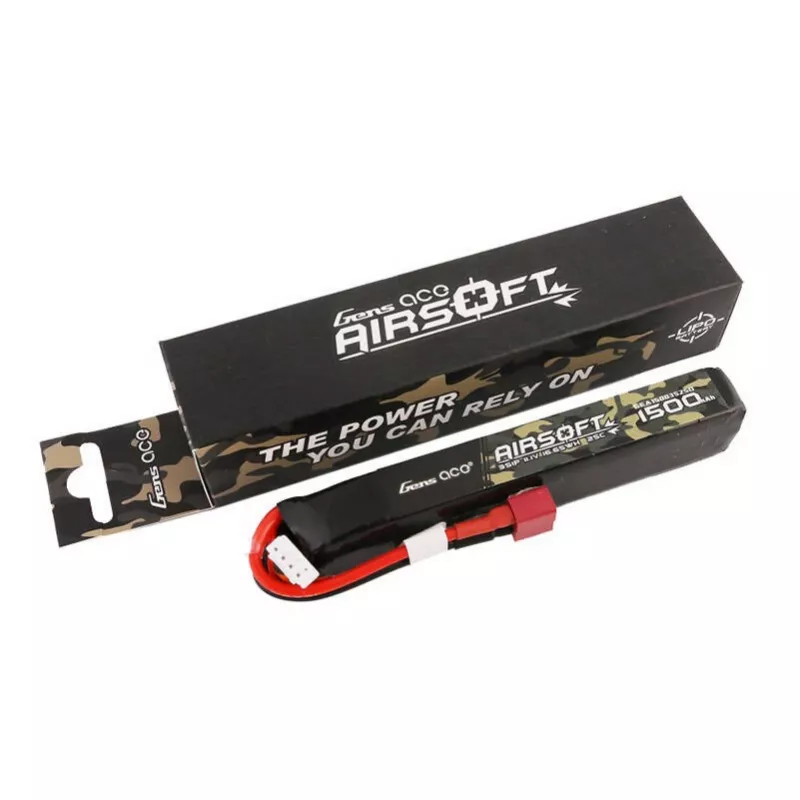 Litija-polimēra (LiPo) Akumulators Gens Ace GEA15003S25D 1500mAh 3S 11.1V 25C