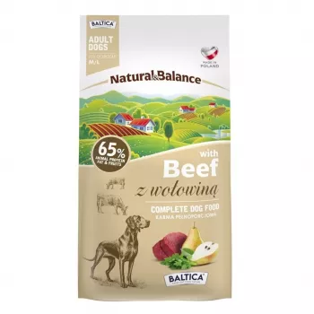 BALTICA NATURAL&BALANCE Liellopu gaļa M/L 3kg