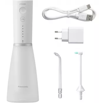 Bezvadu mutes dobuma irigators Panasonic EW-DJ86 0,2 L Balts