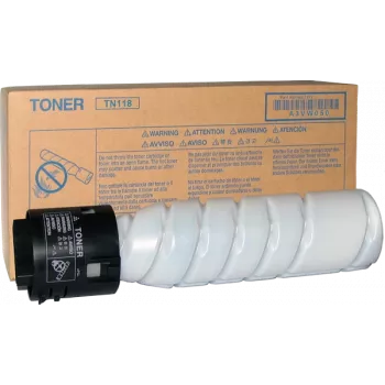 Konica Minolta TN118 (TN-118; A3VW050/A3VW051) Dubultpakas tonera kasetne, melna