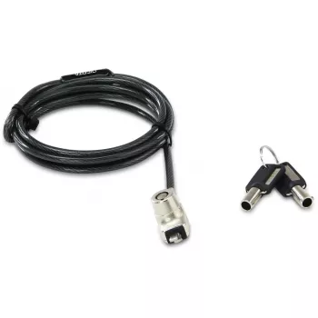 DICOTA BASE XX Laptop Lock Wedge kabeļslēdzene antracīta 1.5 m