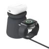 Bezvadu lādētājs Belkin WIZ027VFH36 2-in-1 magnētiskais Qi2 15W iPhone un Apple Watch