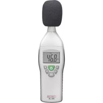 Skaņas līmeņa mērītājs Voltcraft SL-200, trokšņu mērītājs 31.5 - 8000 Hz (DT-805)