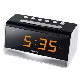 SENCOR SDC 4400 W digitālais modinātājpulkstenis