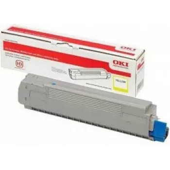 Tonera kasetne 46443101 OKI C833/843 10 000 lpp dzeltena