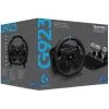Logitech G G923 SE stūre ar pedāļiem un sviru, melna, USB 2.0, PC, PlayStation 4, PlayStation 5 (991-000531)