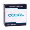 Alphacool ES D-Plug 25,5 mm G1/4 AG uz G1/4 AG - Deep Black (17580)