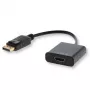 Savio CL-55/B Adapter DisplayPort uz HDMI 0.2m