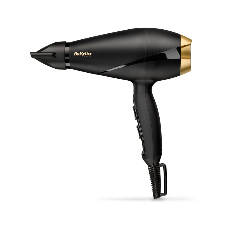 BaByliss 6704E matu žāvētājs 2000 W Melns, Zelts