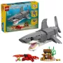LEGO CREATOR 3 IN 1 31381 Briesmīgā haizivs ar dārgumu lādi