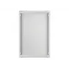 Lanberg sienas montāžas sadales skapis 19'' 18U 600x450mm pelēks (stikla durvis)
