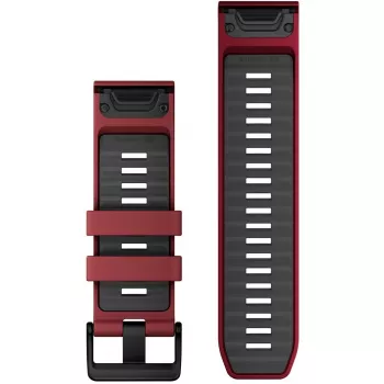 Garmin QuickFit 26 mm siksniņa Graphite Red 010-13393-06