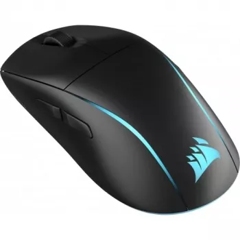 CORSAIR M75 — spēļu peles paliktnis, melns, monohromatiska virsma, svars 0.089 kg