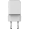 Canyon CU20AC GaN 20W PD lādētājs, 2 porti (USB-A/USB-C), balts