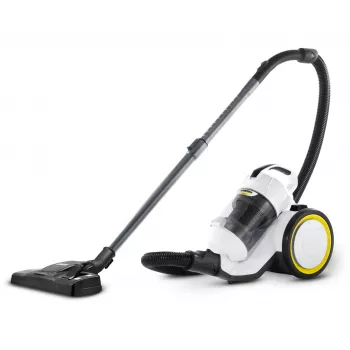 Karcher VC 3 putekļsūcējs ar cilindru — sausā tīrīšana, 700 W, 0.9 L bez maisa, HEPA 13