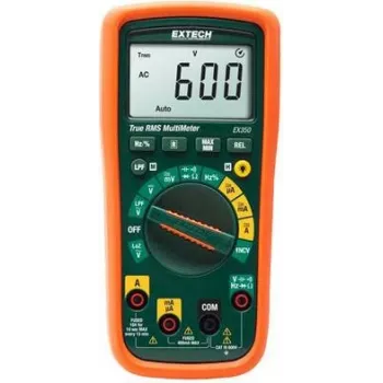Extech EX350 rokas multimetrs digitālais CAT III 600 V displejs (skaits): 4000