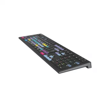 Logickeyboard ASTRA 2 DaVinci Resolve tastatūra LKB-RESB-A2PC-DE, USB, QWERTZ vācu (DE), PC, melna