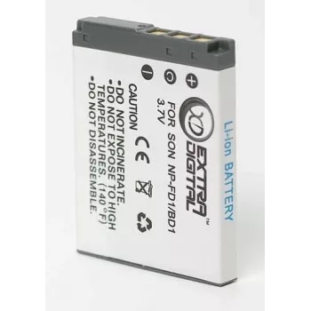 Papildu akumulators Extra Digital NP-BD1 / NP-FD1 3,6V 1200mAh uzlādējams litija-jonu