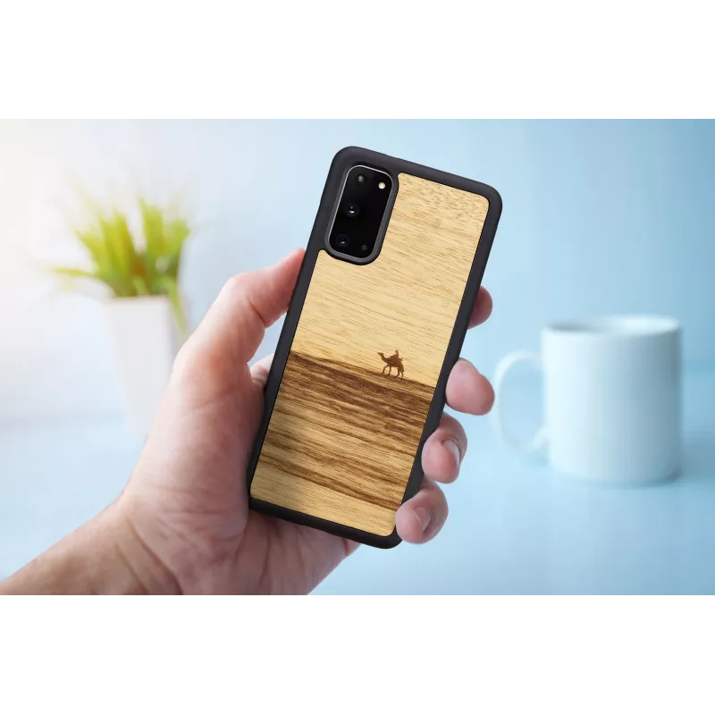 Viedtālruņa maciņš man and wood Galaxy S20 Terra Black – aizsargmaciņš Samsung Galaxy S20
