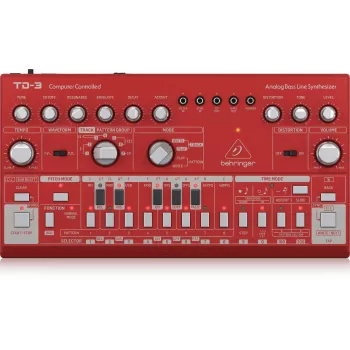 Analogais sintezators Behringer TD-3-RD Red 9V DC
