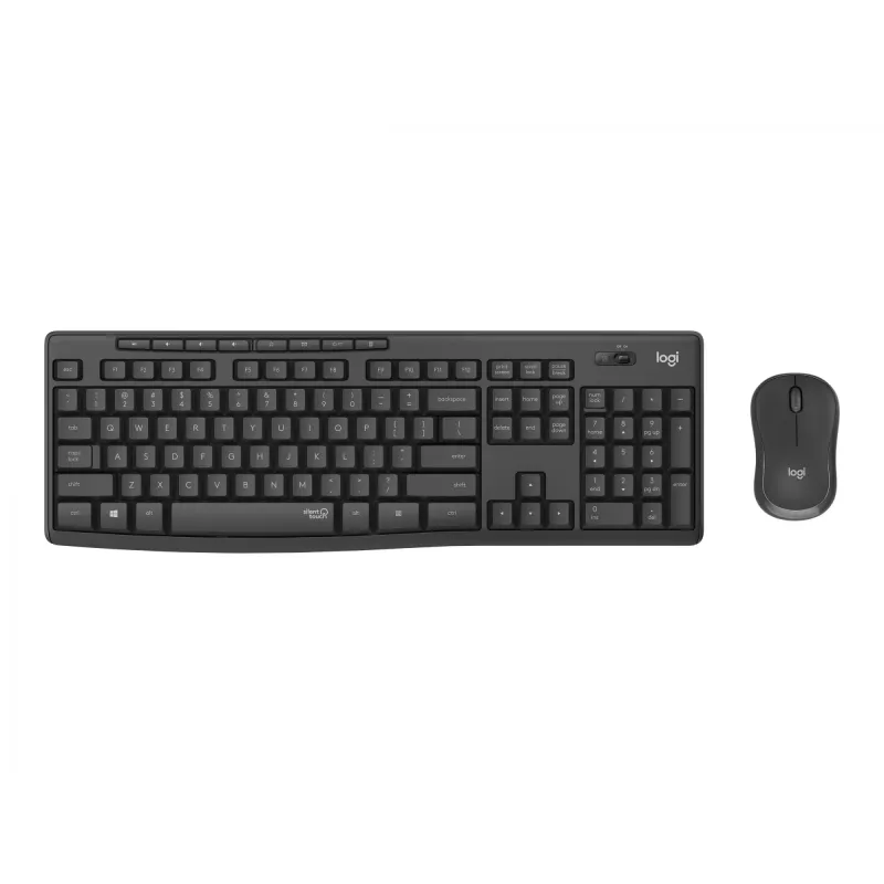 LOGITECH MK295 Klusais Bezvadu Komplekts GRAPHITE