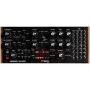 Moog Labyrinth daļēji modulārs analogs sintezators — monofonisks, 20 ieejas / 12 izejas patchbay, sekvencers, dabīgs koks