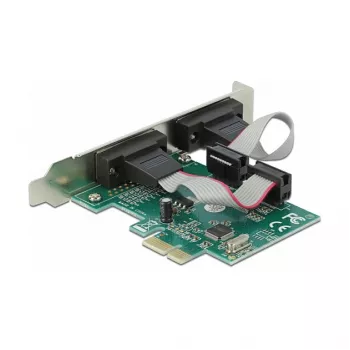 DeLOCK PCI Express x1 Karte uz 2 x Seriālo RS-232